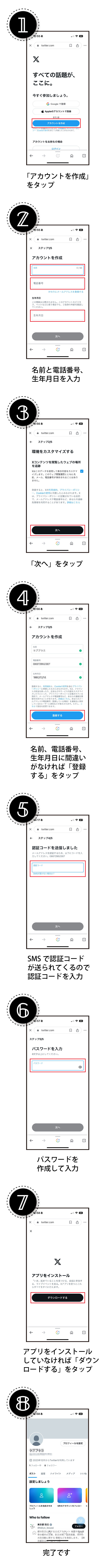 登録方法